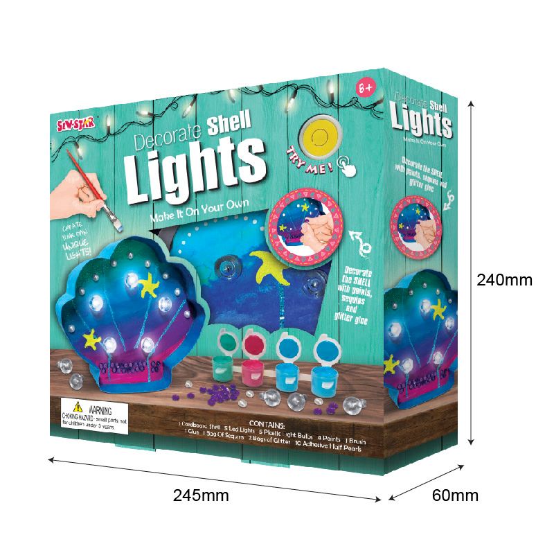 Decorate Your Own shell Lights LED Kit