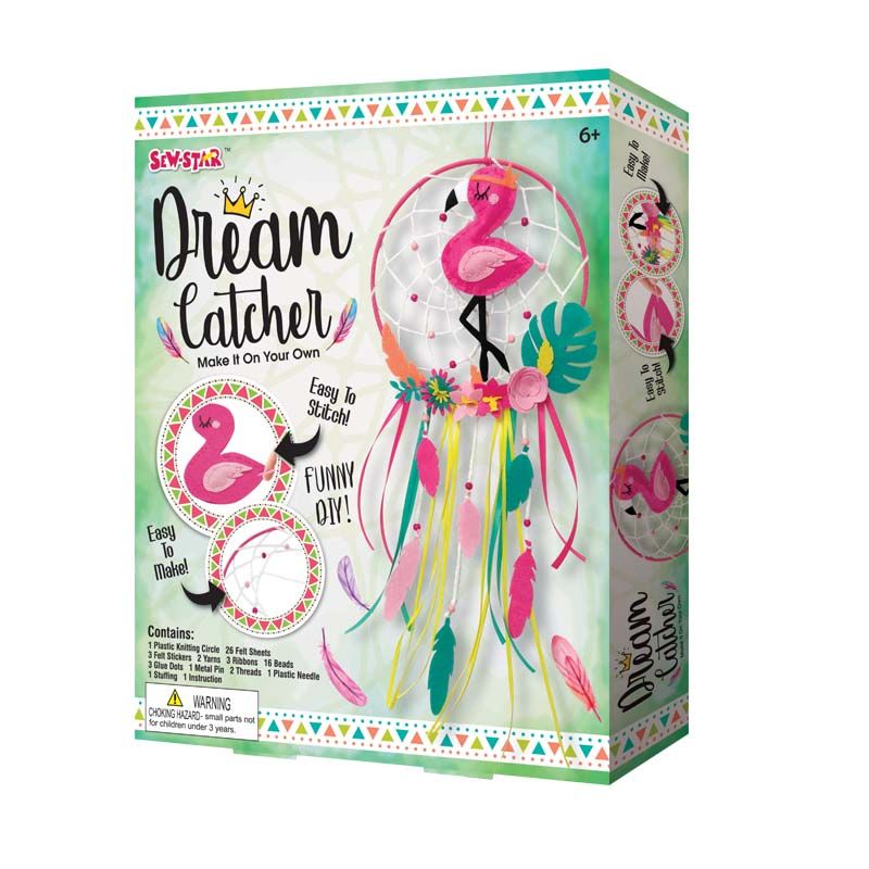 Dream catcher-Flamingo
