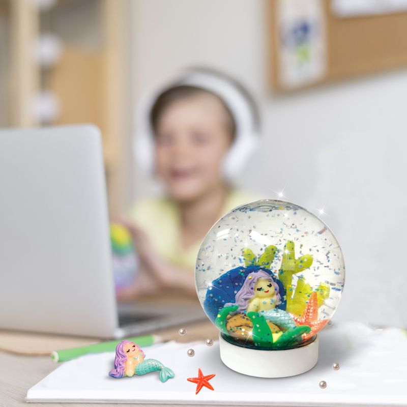 Water globe mermaid