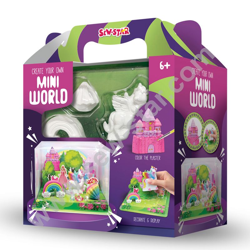 DIY Kids Mini Princess World Painting Kit