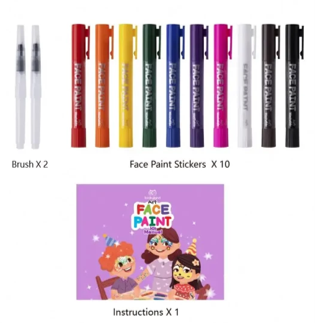 Face Paint - 10 Colors