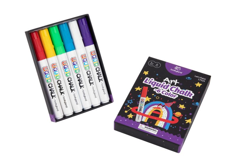 Liquid Chalk Pen- 6 Color