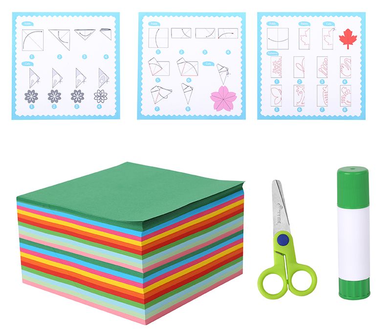 Origami &amp; Kirigami Paper Art Kit - Flowers