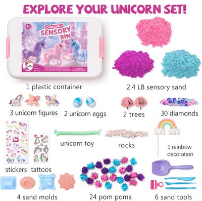 Sand Sensory Set Unicorn