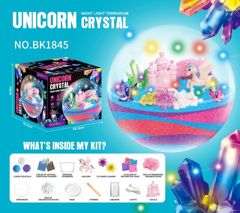 Crystal Night Light Terrarium