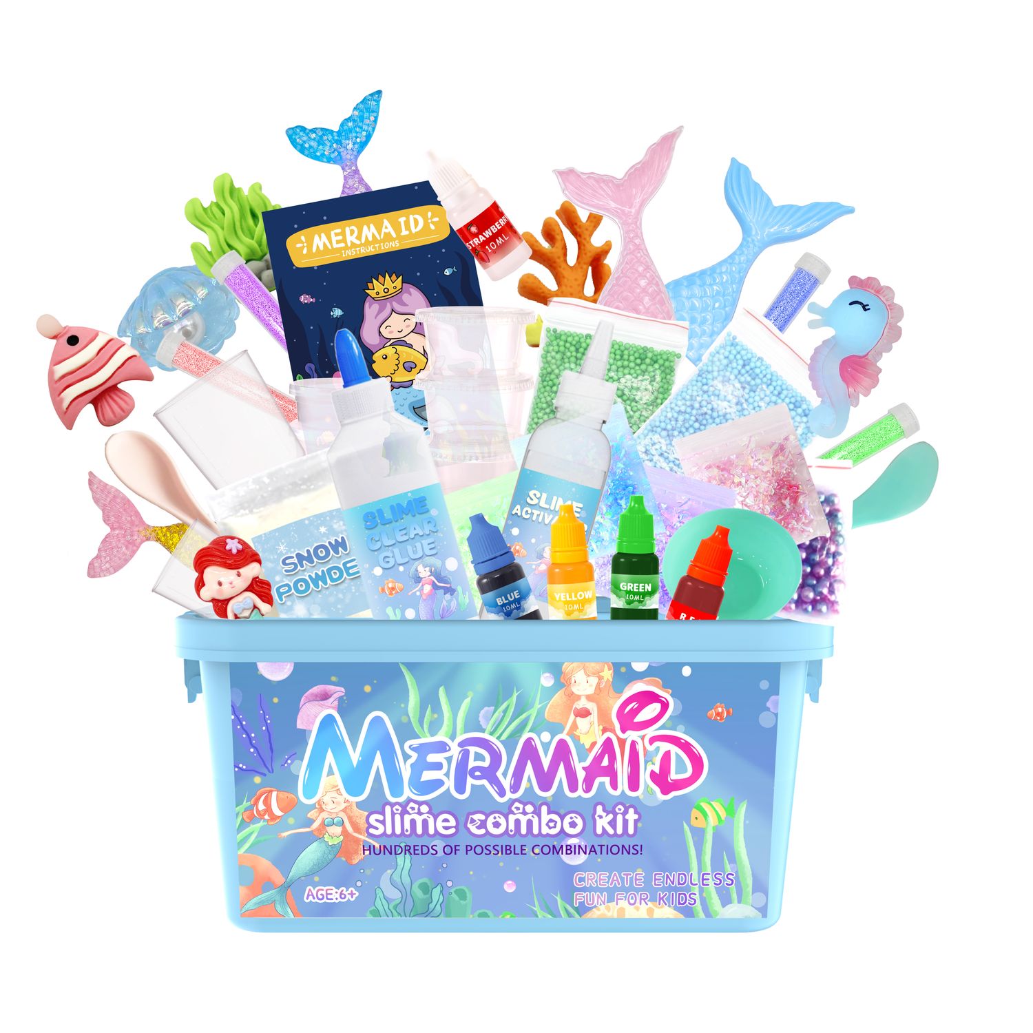 DIY Slime Mermaid Kit