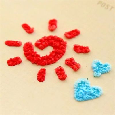 مجموعة أقلام البوب كورن السحرية – 6 ألوان ثلاثية الأبعاد