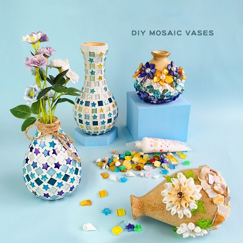DIY Mosaic Vase Kit