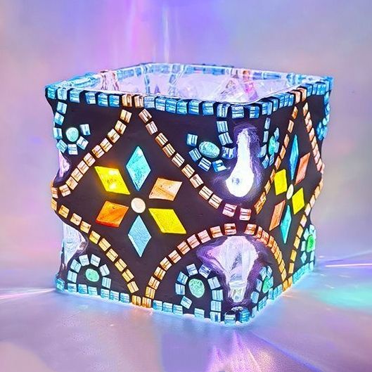 DIY Mosaic Candle Holder Kit