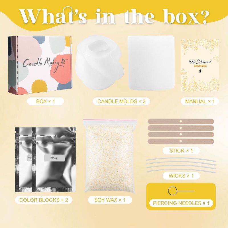 Modern Glow Silicone Candle Kit