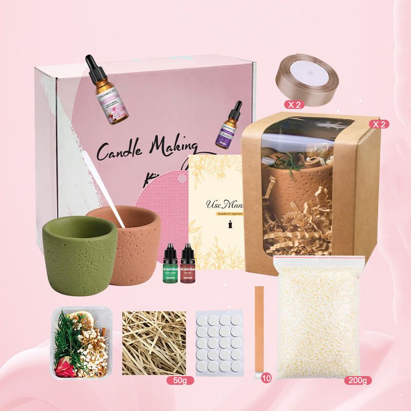 Dry Flower Candle Kit