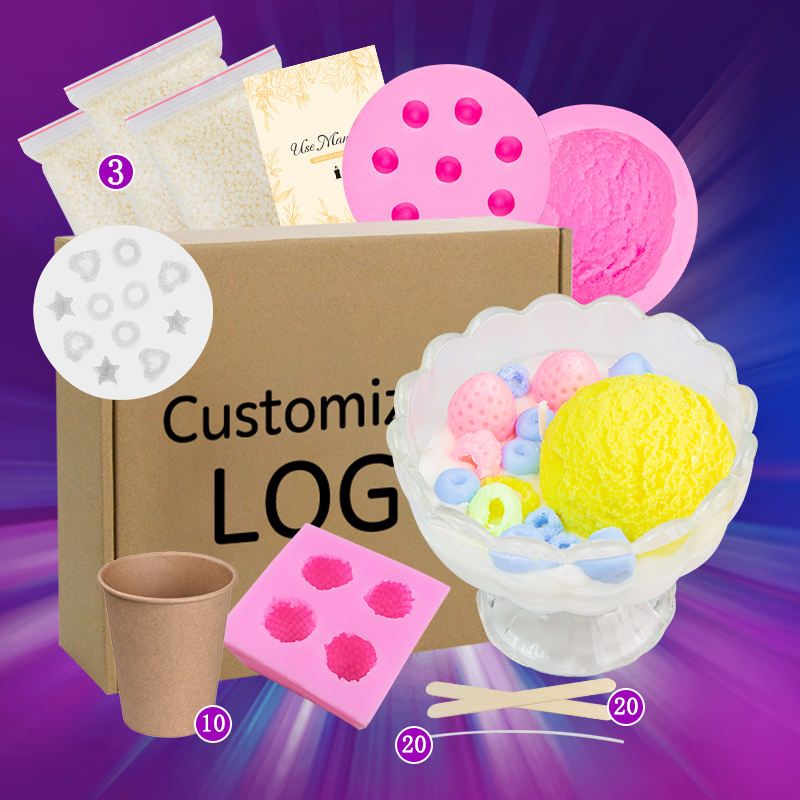 Ice Cream Candle Set