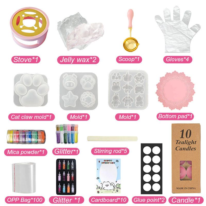 Kawaii Jelly Candle Kit