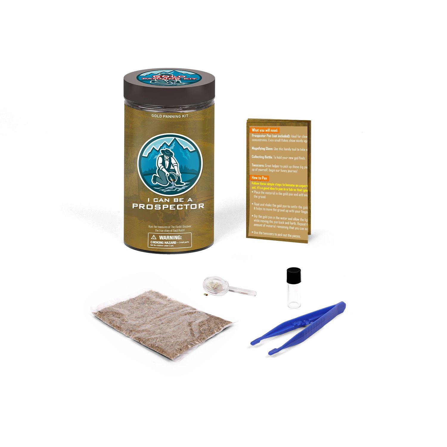 iCANbe! Gold Panning Kit