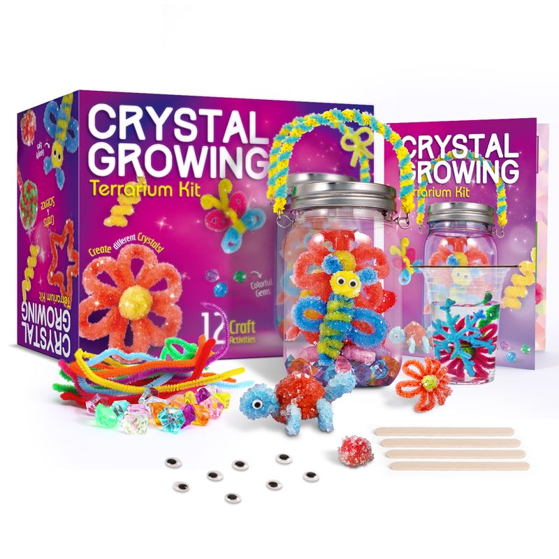 Crystal Growing Terrarium Kit