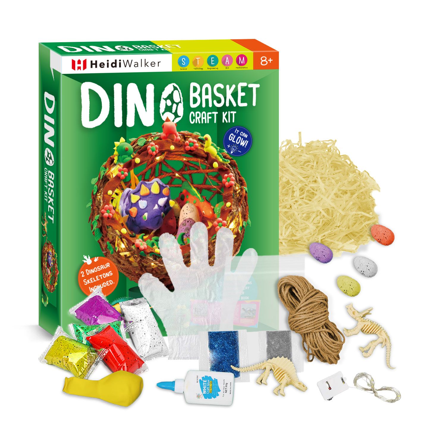 Dinosaur Basket (Craft Kit)