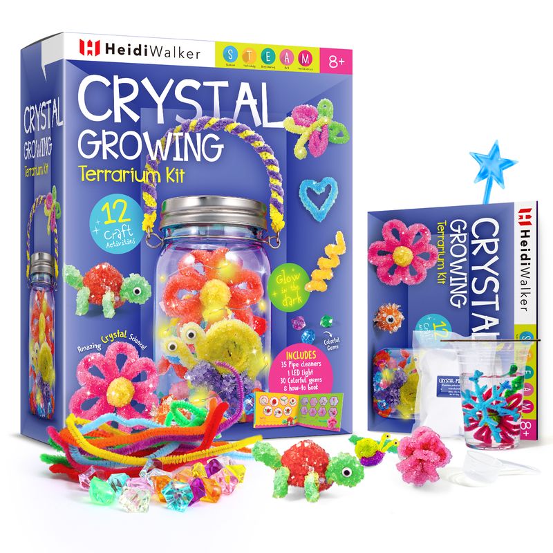 Crystal Growing Terrarium Kit
