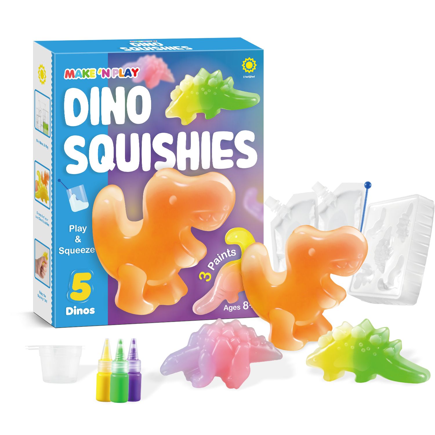 Create Your Dino Squishes