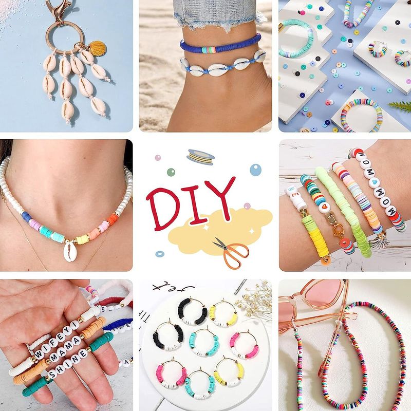 Clay Beads Bracelet Making Kit