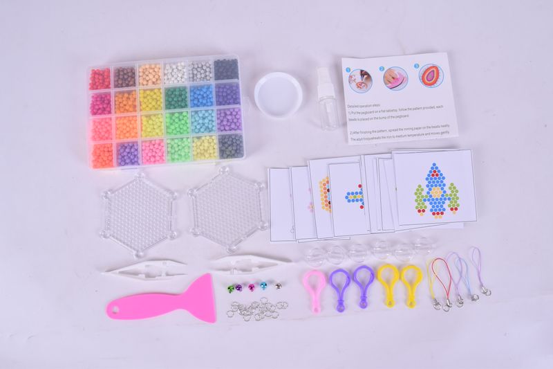 Magic Water Beads DIY mix Keychains Set