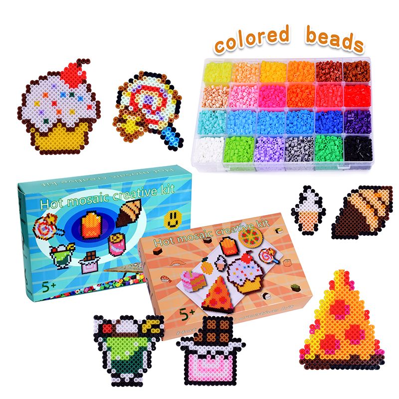 All-in-One Fuse Beads Set – Food, Animals &amp; Fun Patterns