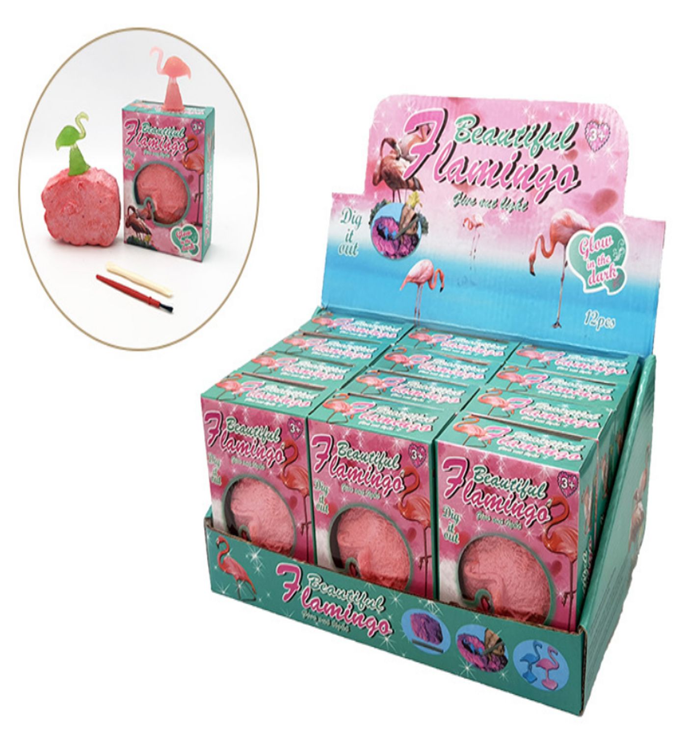 Archaeology of flamingos