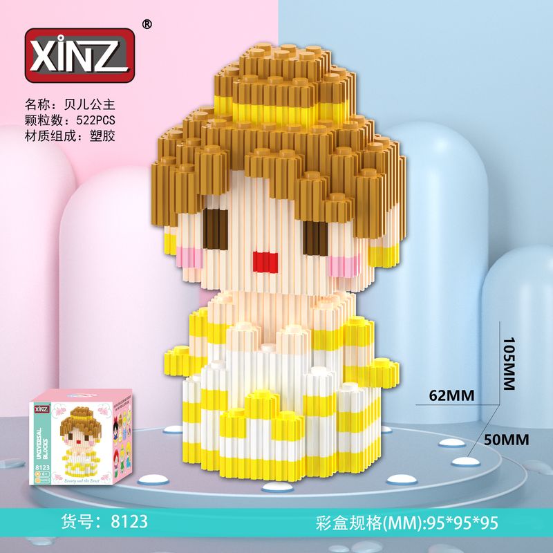 Belle building blocks 522 PCS