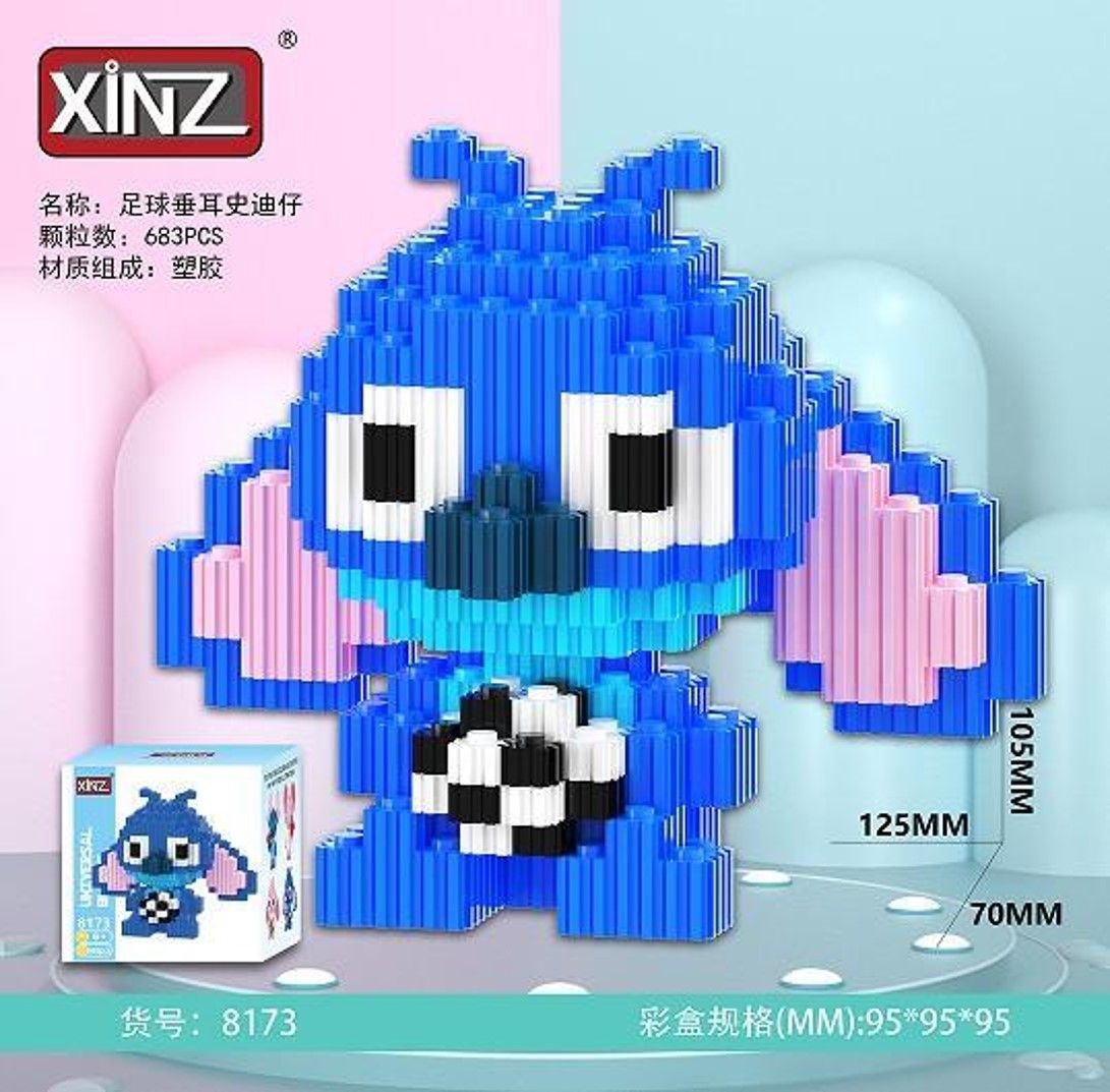 Stitch building blocks 683 PCS