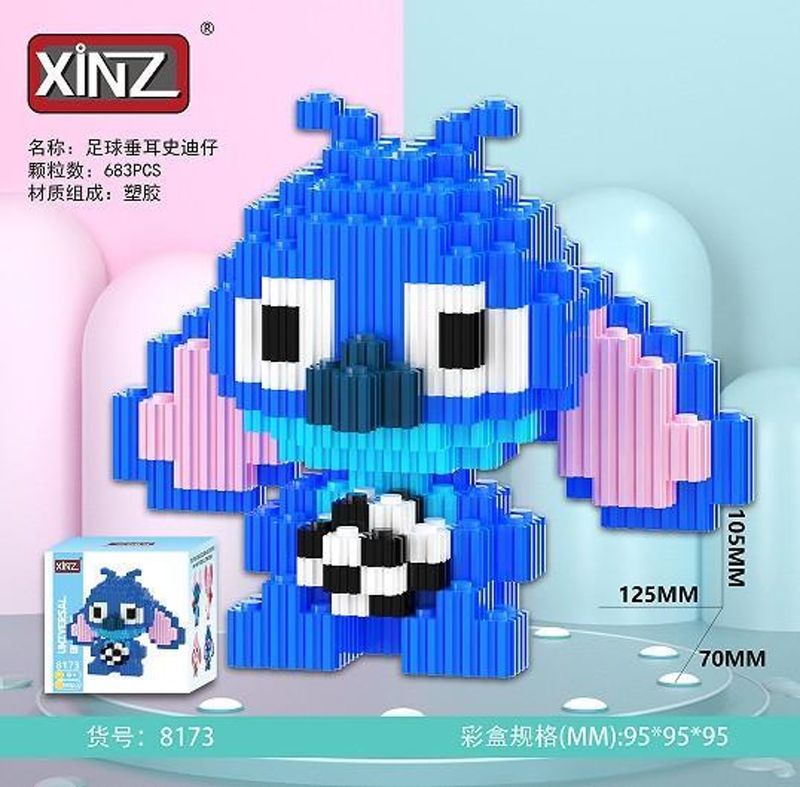 Stitch building blocks 683 PCS