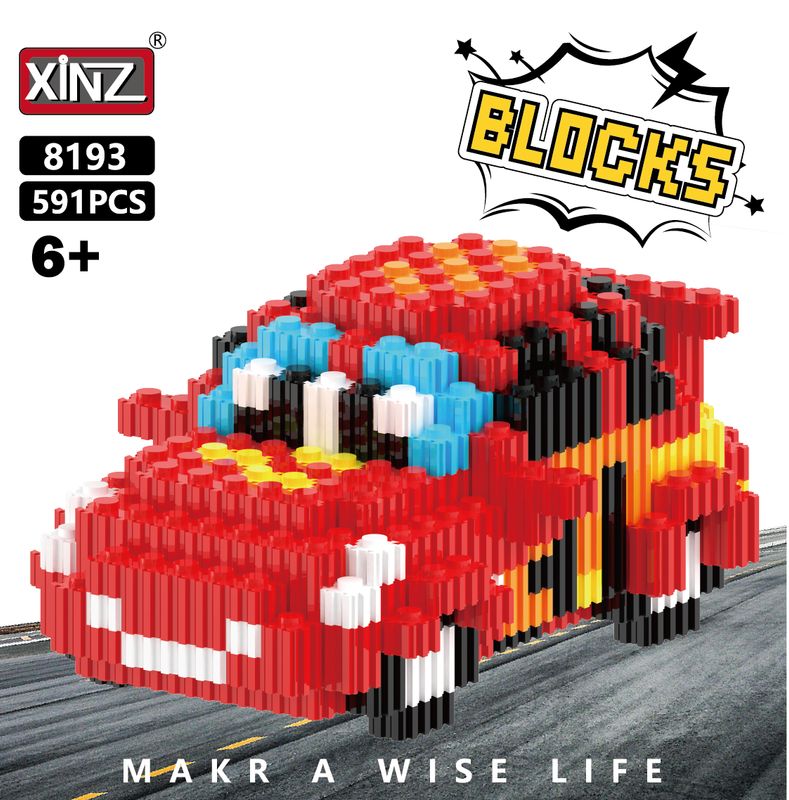 McQueen building blocks 591 PCS