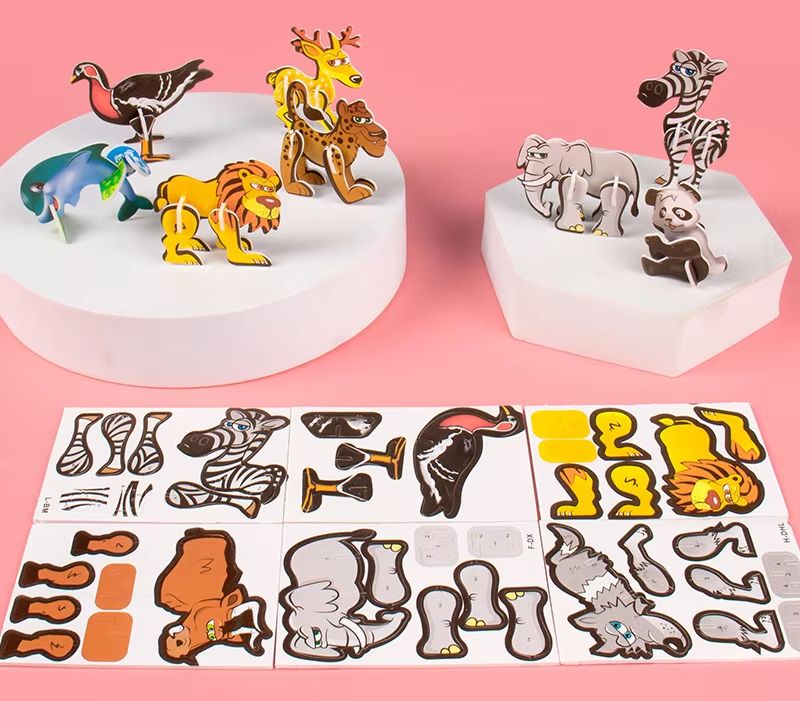 3D Paper Models – Build &amp; Learn