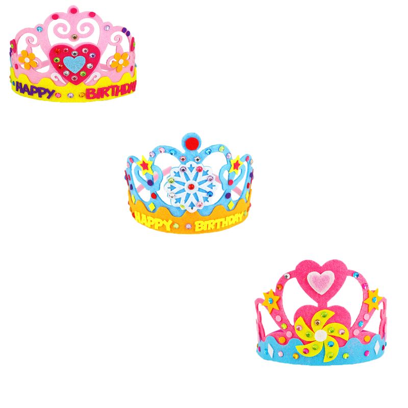 DIY Crown Sets with Gems