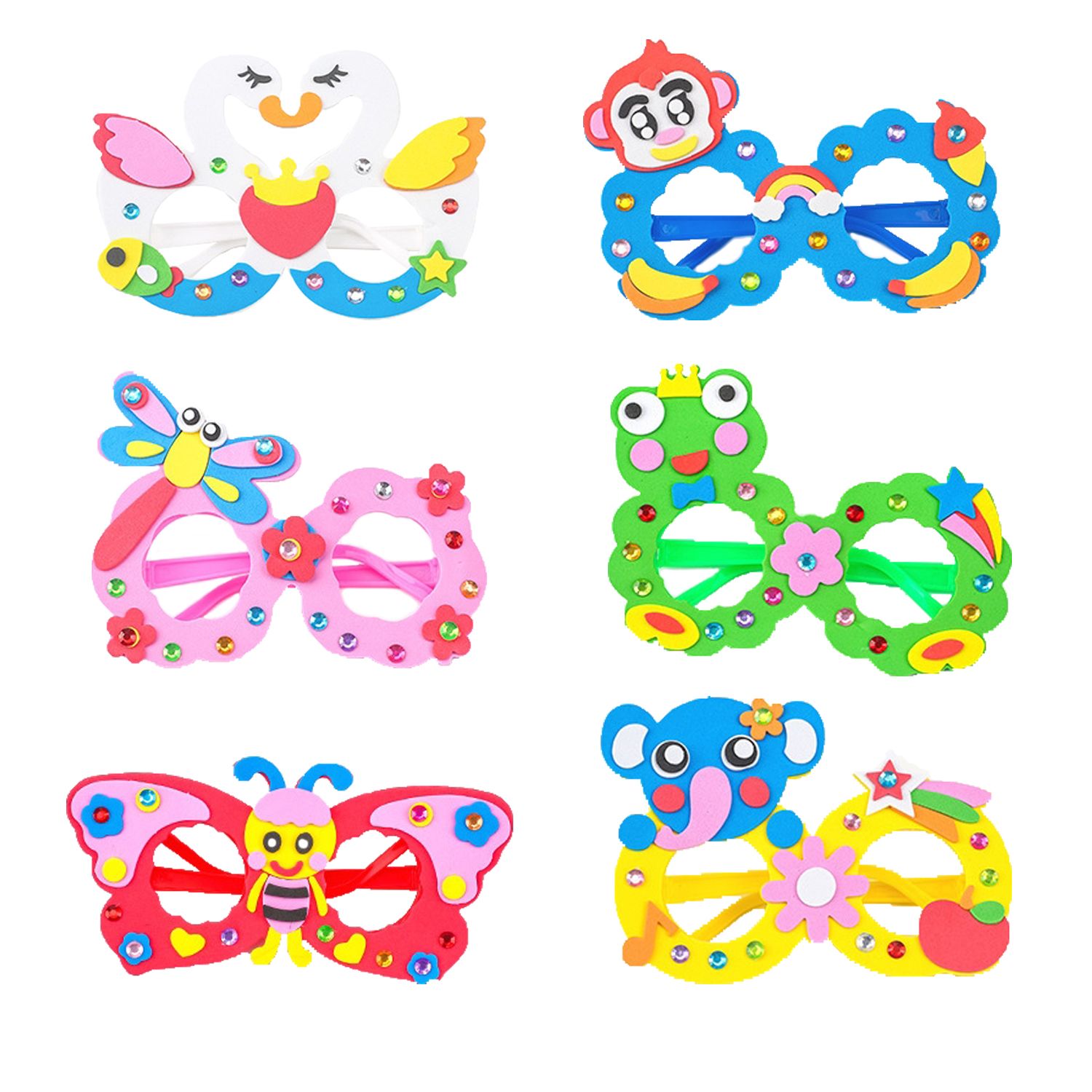 DIY Glasses with Gems