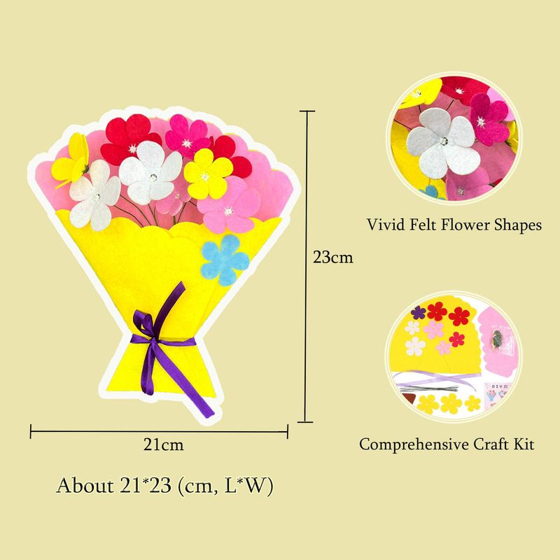 Non-woven Fabric Flower Bouquet