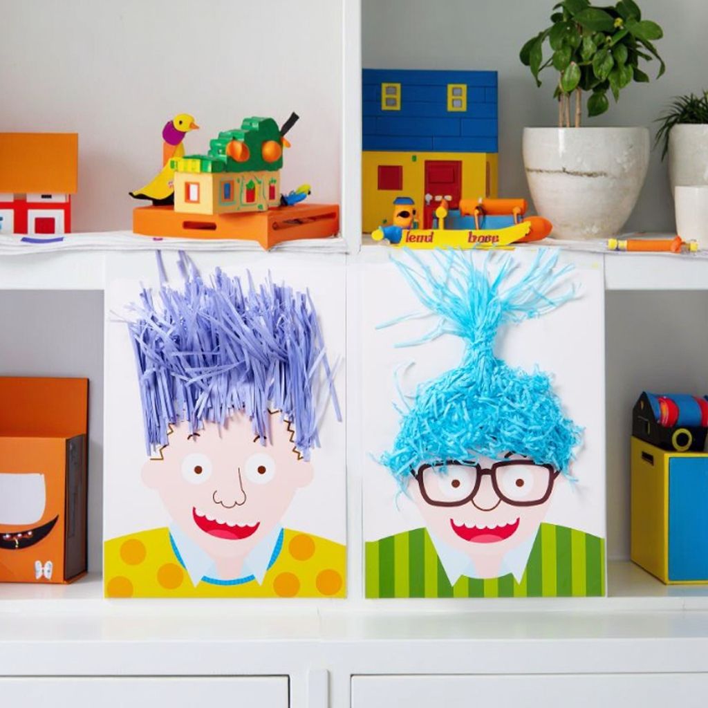 Paper Hair Styling Craft -Random 1 pcs