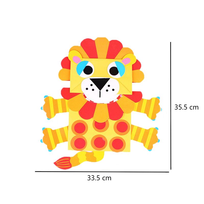 DIY Paper/Felt/Foam Hand Puppet 1 pcs