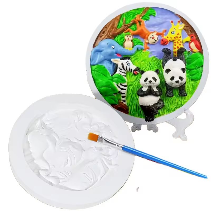 Plaster Painting Kit – Animal Theme