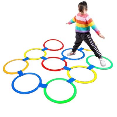 الحجلة البلاستيكية – حلقات مرحة للتدريب واللعب