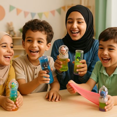 السلايم والطين الكريستالي