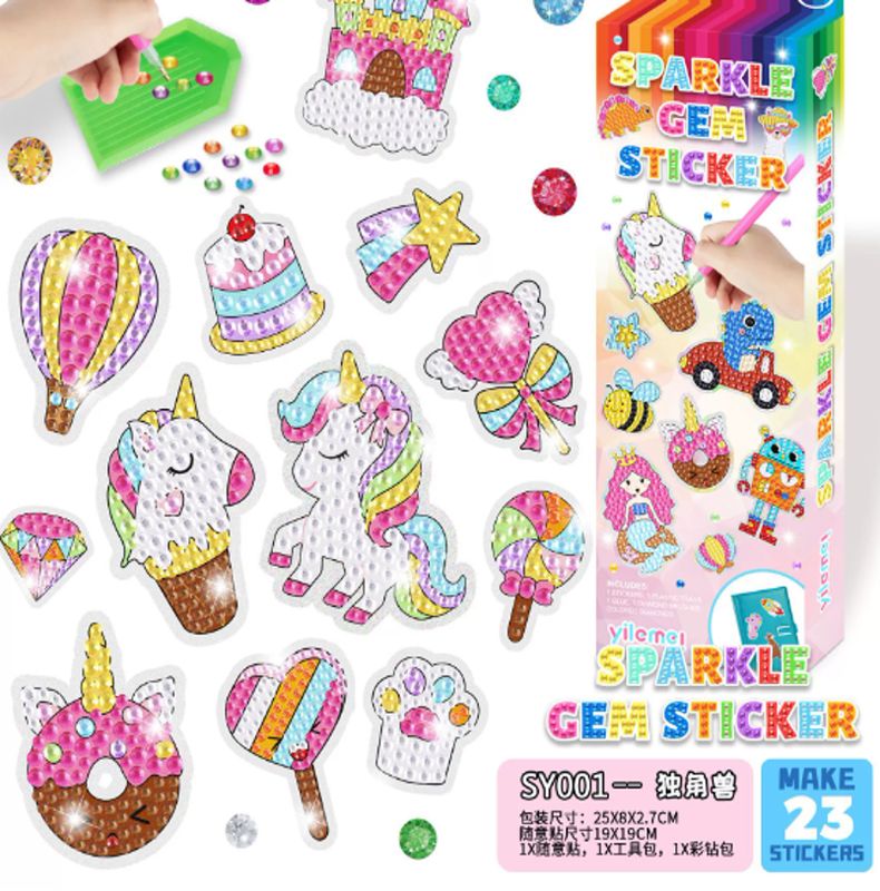 Sparkle Gem Sticker Kit
