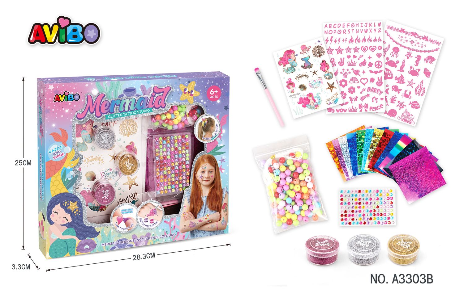 مجموعة صنع الإكسسوارات البراقة