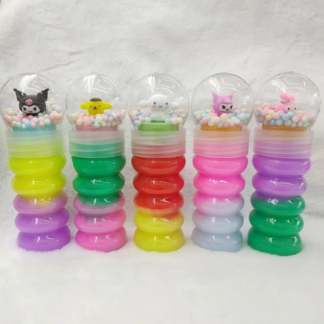 Slime with Squishy toy as image 1 pcs