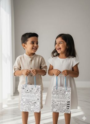 Creative Coloring Gift Bag