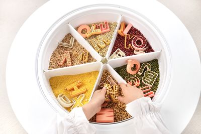 Table with Sensory Tray