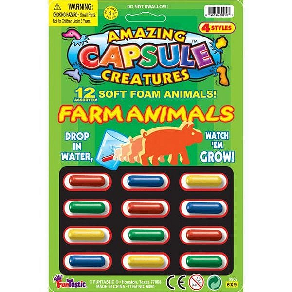 Grown-up Capsules, designs: Farm Animals