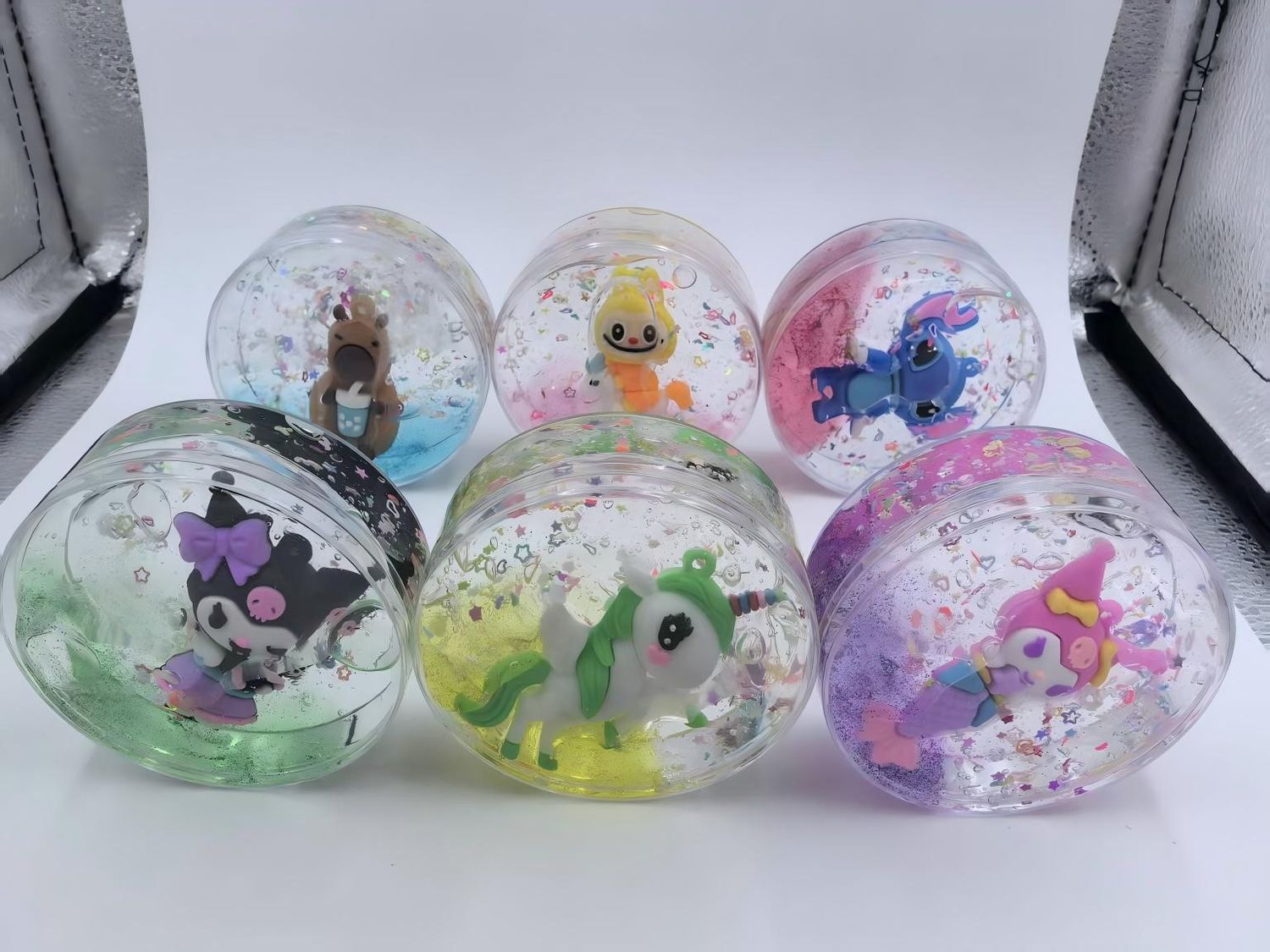 Slime with Squishy toy as image 1 pcs