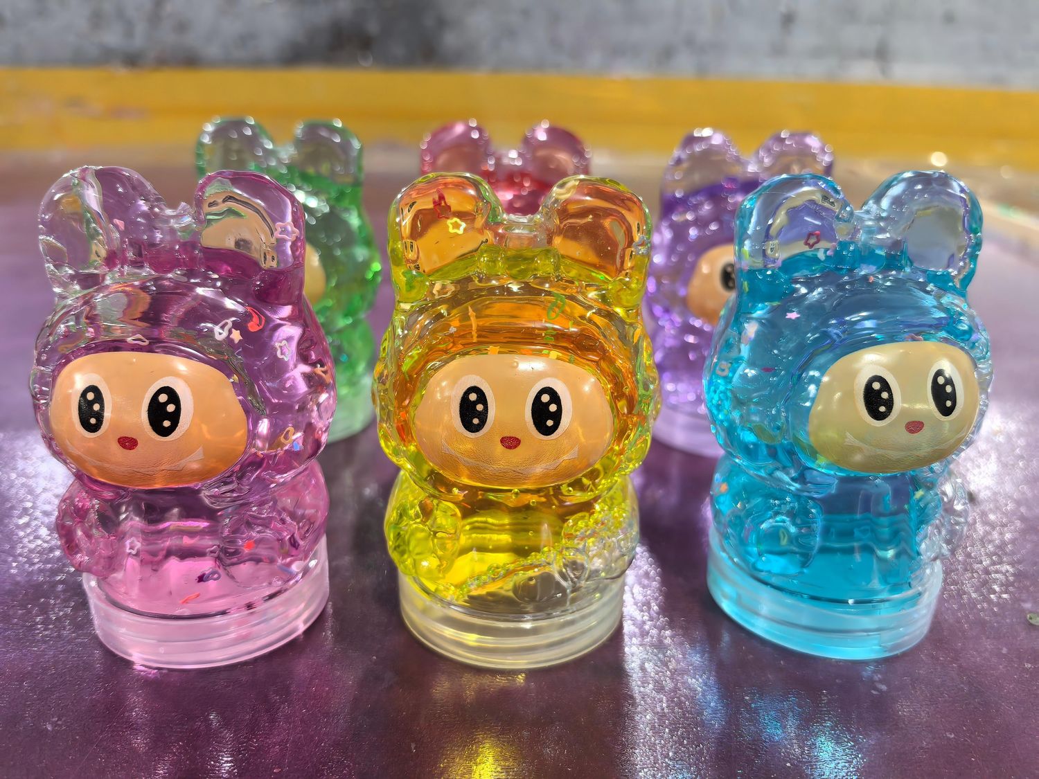 Labubu Slime with Squishy toy as image 1 pcs