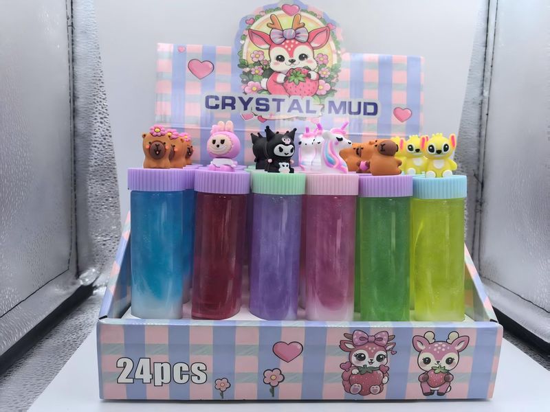 Slime with Squishy toy as image 1 pcs