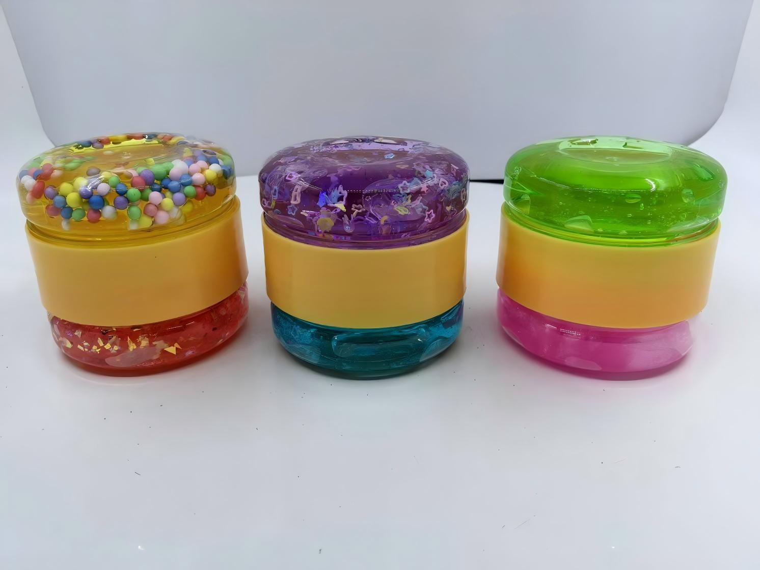 2 Color Slime with as image 1 pcs