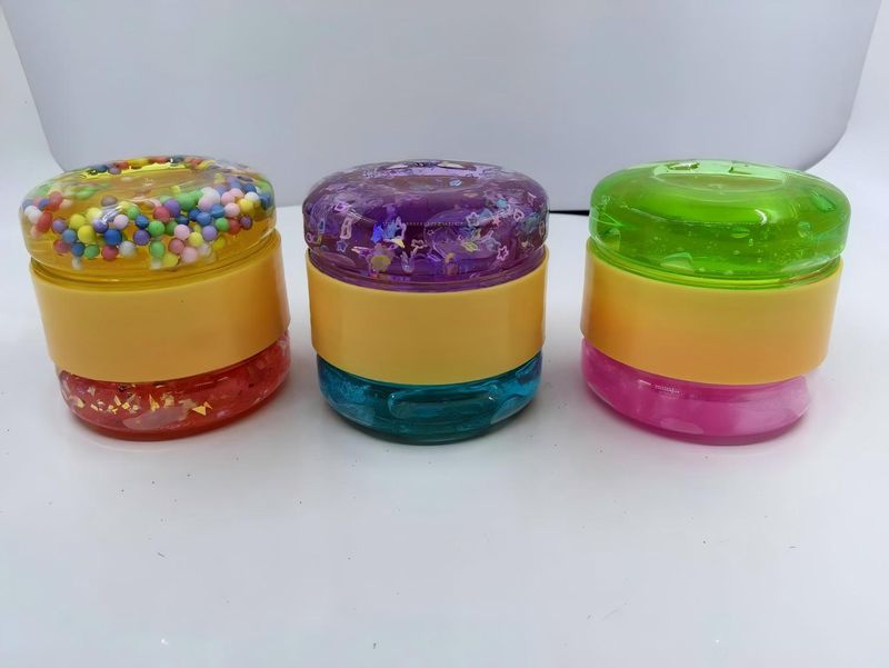 2 Color Slime with as image 1 pcs